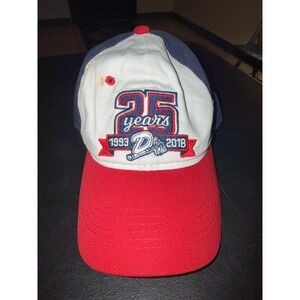 25 Years Danville Braves Baseball Cap 1993-2018 Red White Blue Strapback Hat
